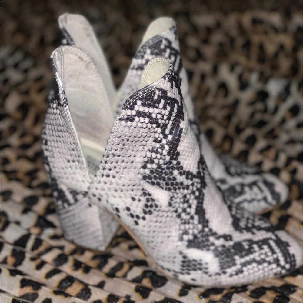 Steve Madden Python Booties - image 1